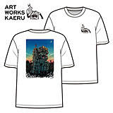 ART WORKS KAERU " Rock the city twilight " T-shirts