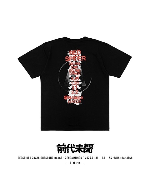 前代未聞 T-shirts “  BLACK ”